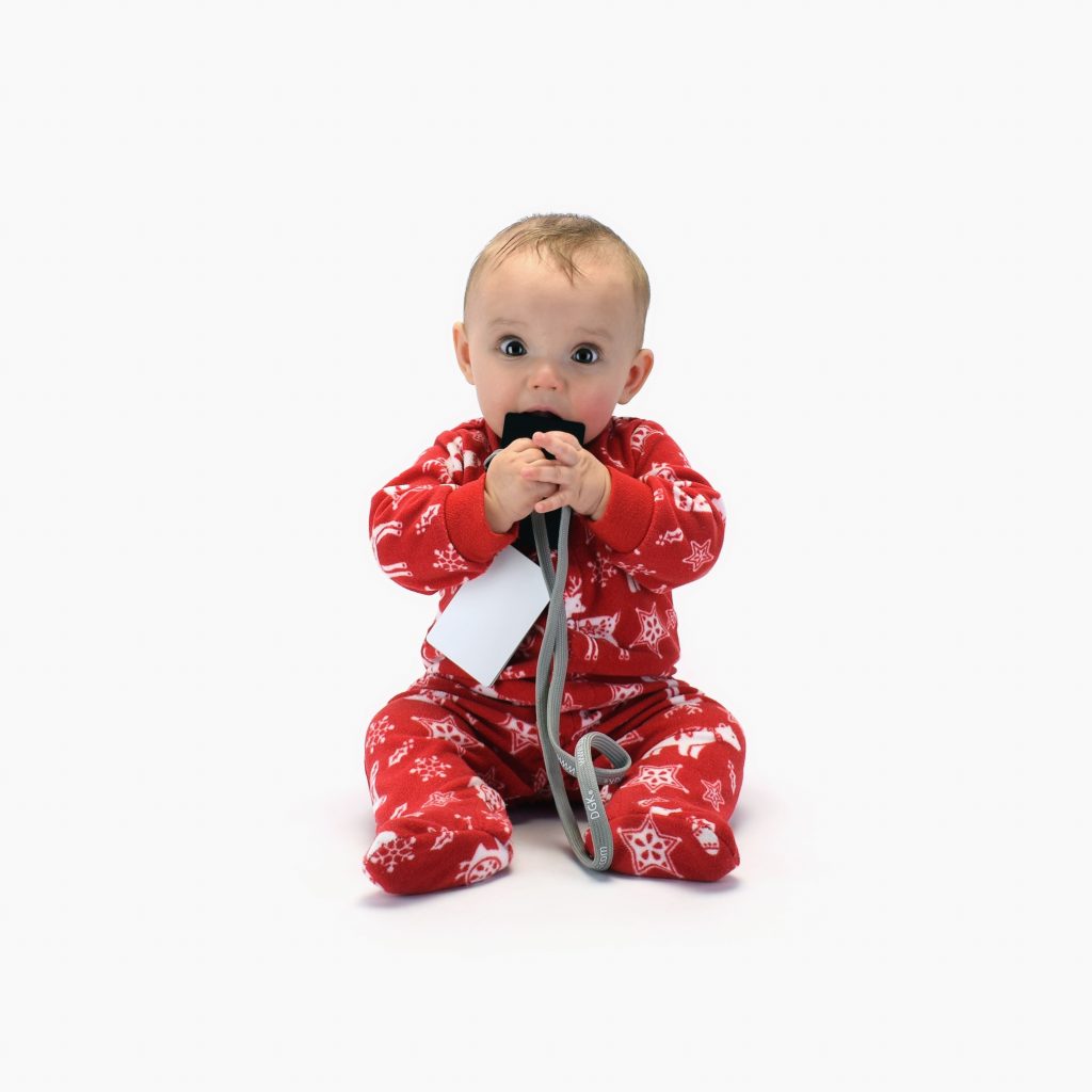 baby eating mommy's access card