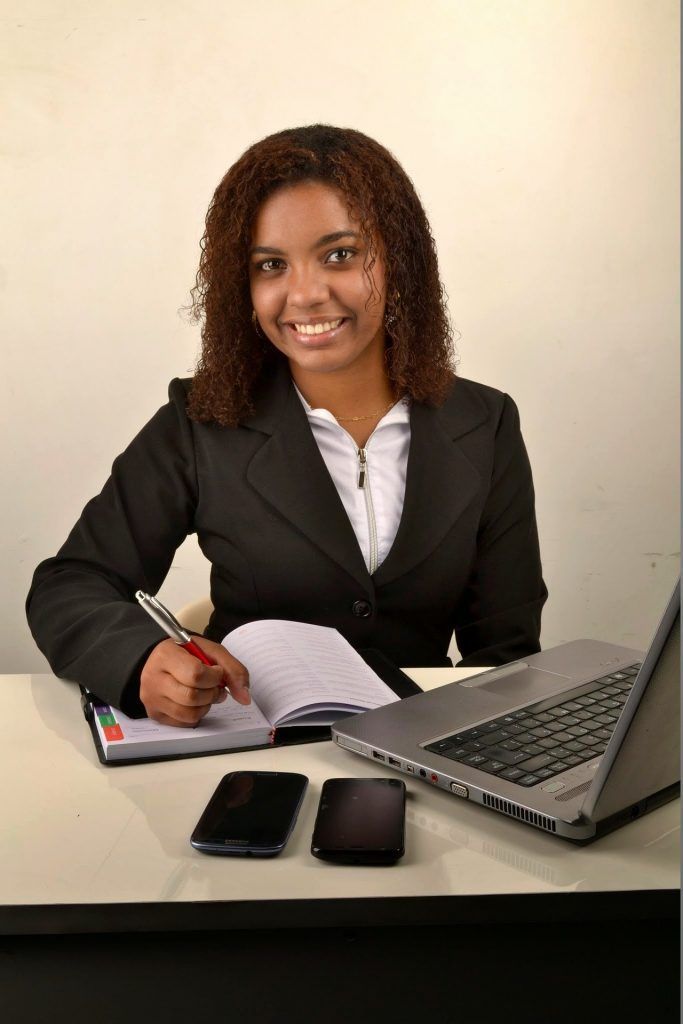 business woman accountant
