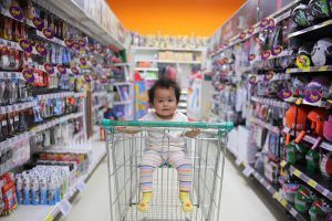 shoping for baby products