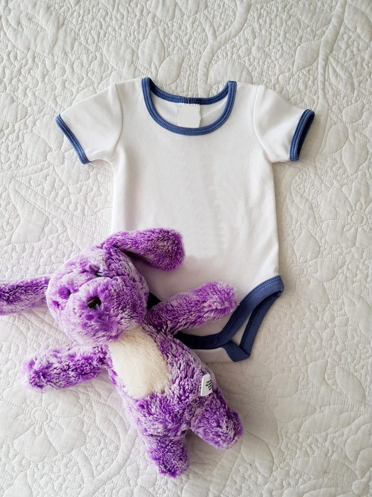 white onesie for kids