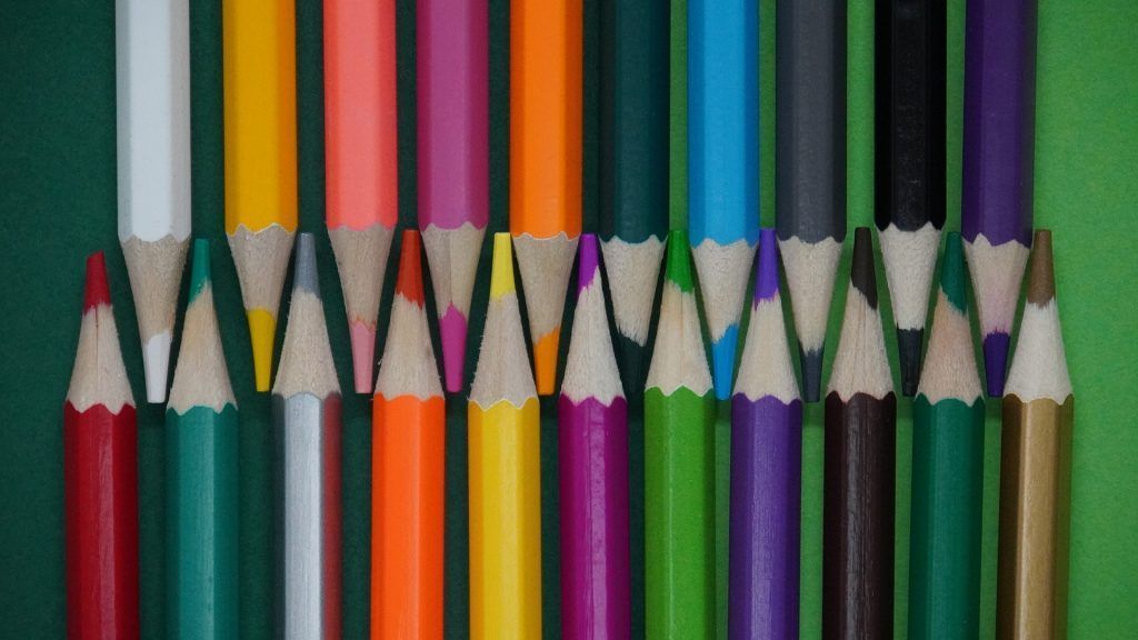 colorful pencils