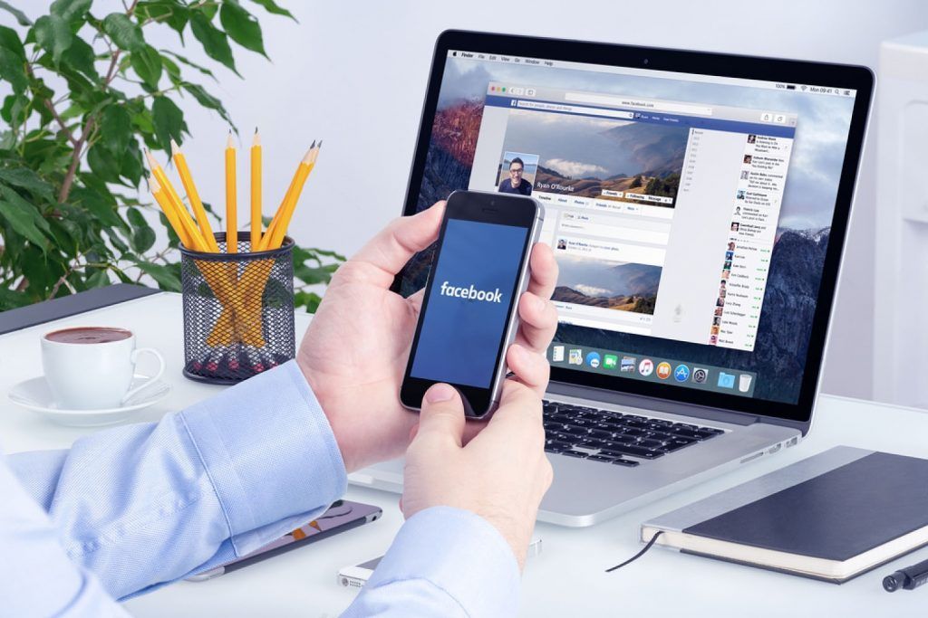 facebook mobile and desktop multiple channel options