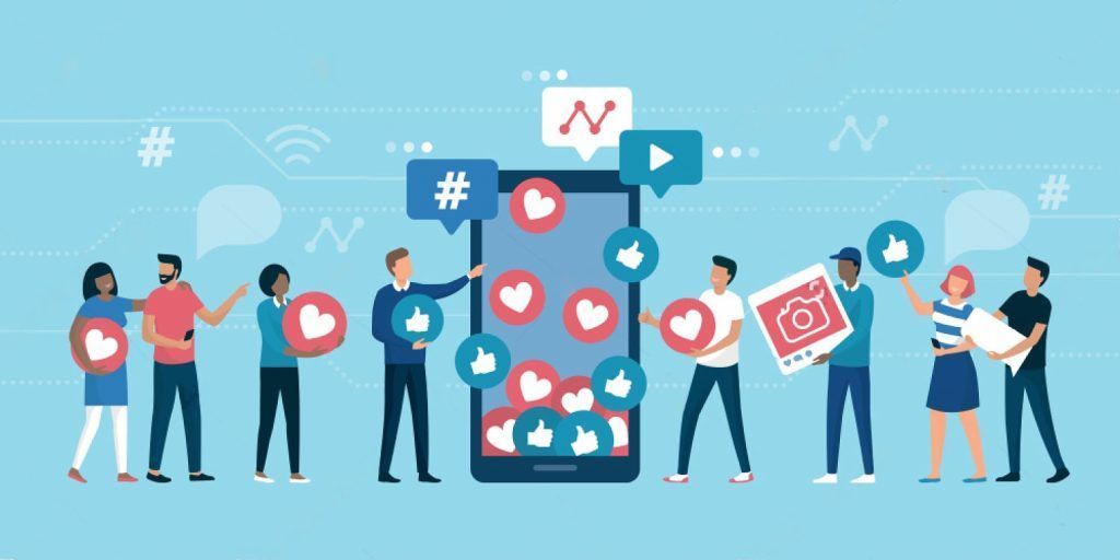 social networks, all about likes and analytics