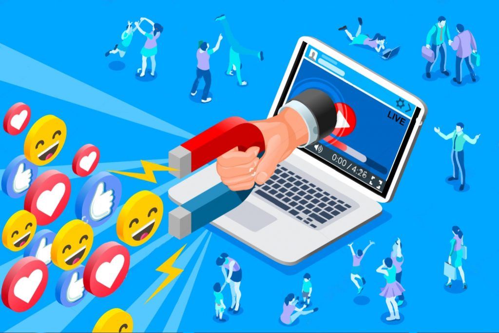 social networks are a selling magnet